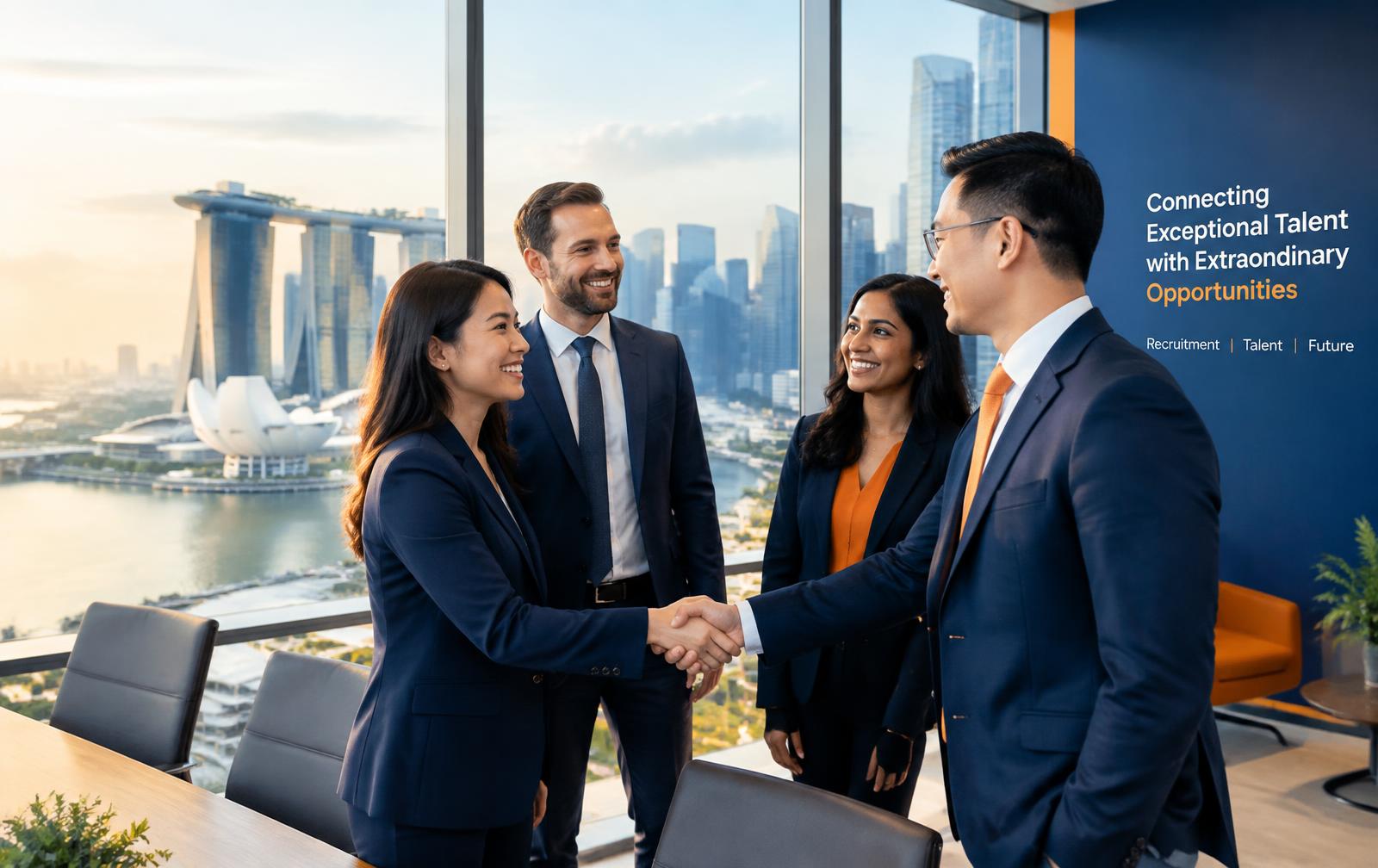 Illustrative image of a business meeting